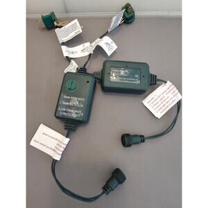 Lot of 2 SNKSS-I-2 Christmas/Holiday Lights Controller - Warm, Multicolor